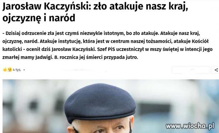I tu się zgadzam...aby ratować naszą Ojczyznę