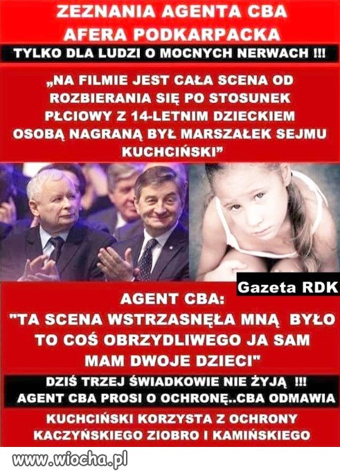 I CO? NIC...Kuchciński nadal szanowanym politykiem