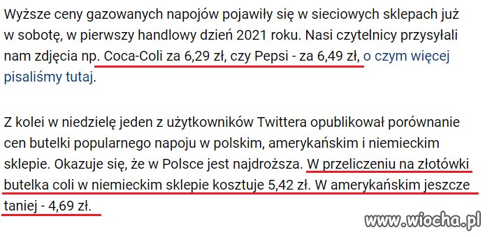 Polska nie dla biedaków, wszystko naj, ceny też
