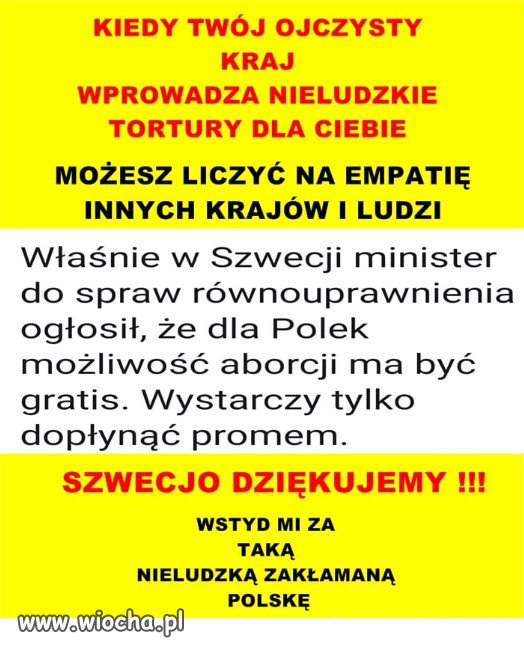 WSTYD ZA TAKĄ POLSKĘ...