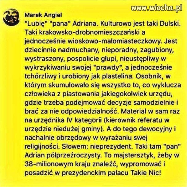  Dyzma ! Dyzma 21 wieku !