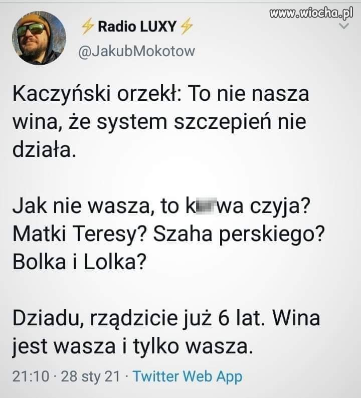 Jak nie ich wina