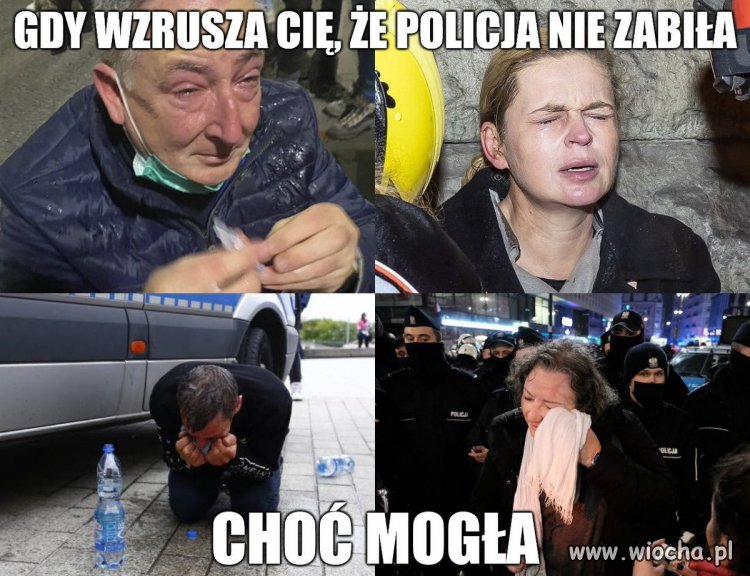 Gdy wzrusza Cię, że policja nie zabiła...