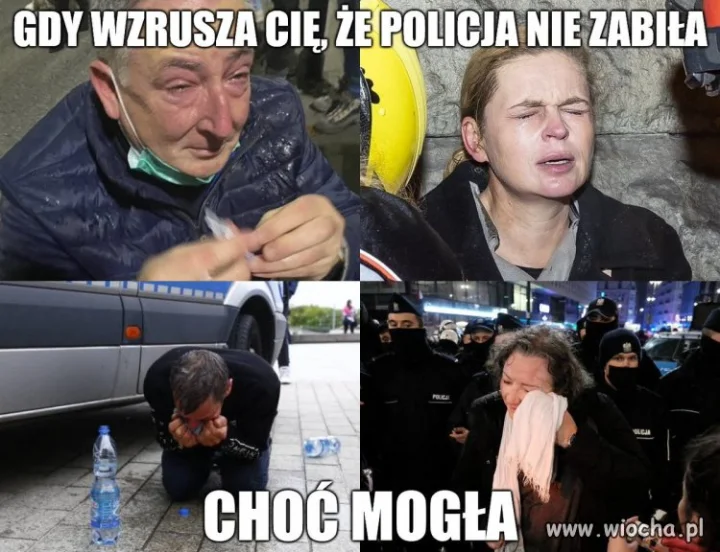 Gdy wzrusza Cię, że policja nie zabiła...