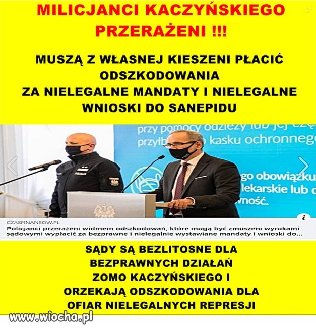 MILICJANCI KACZYŃSKIEGO PRZERAŻENI !!!