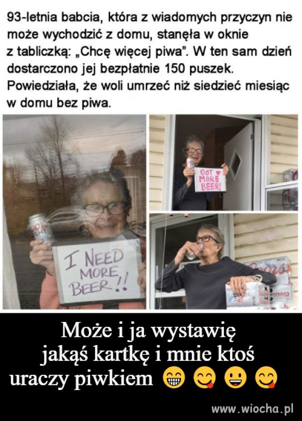 Ja też tak zrobię 