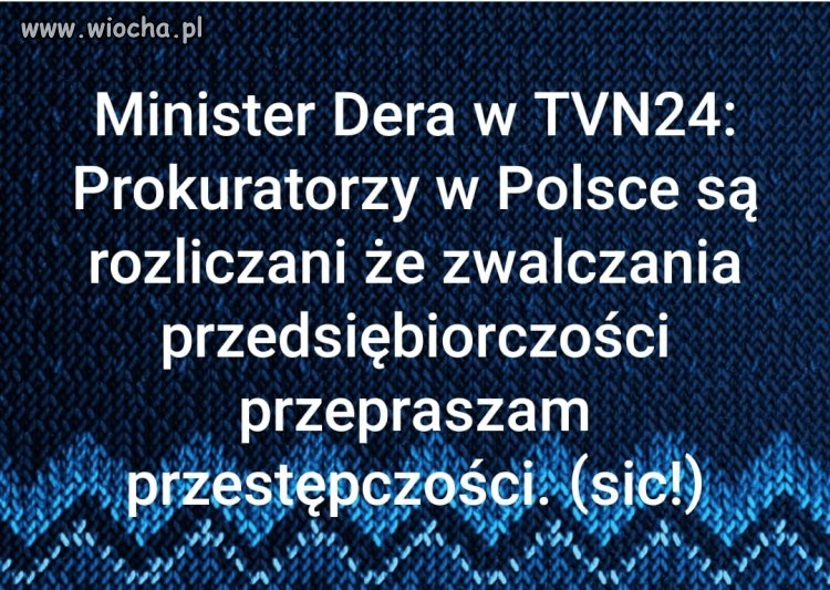 Przestępczość to oni,