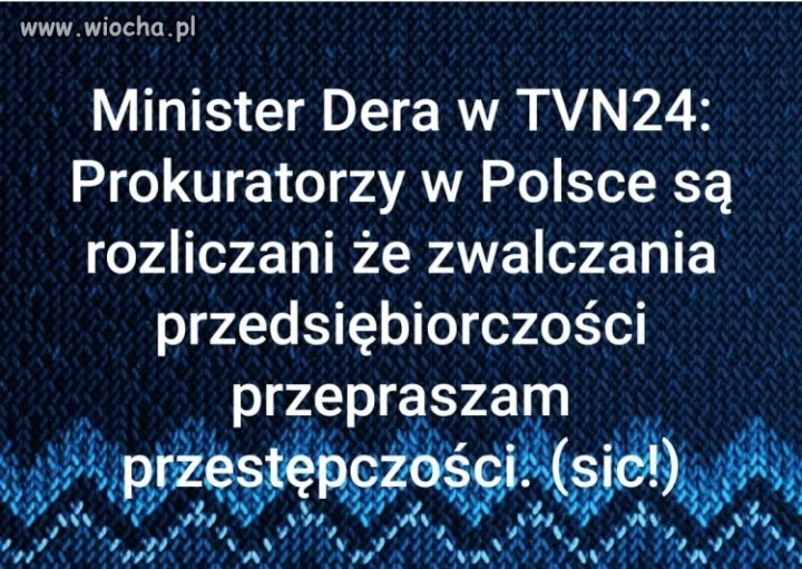 Przestępczość to oni,