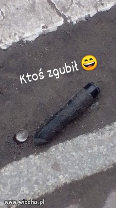 Ktoś zgubił.   