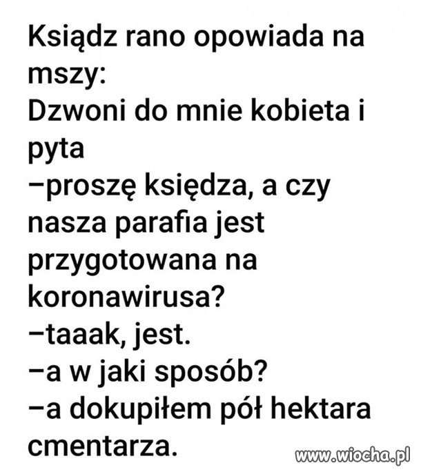 Zapobiegliwy ksiądz 