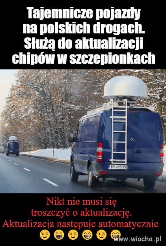 Pojazdy do aktualizacji chipów 