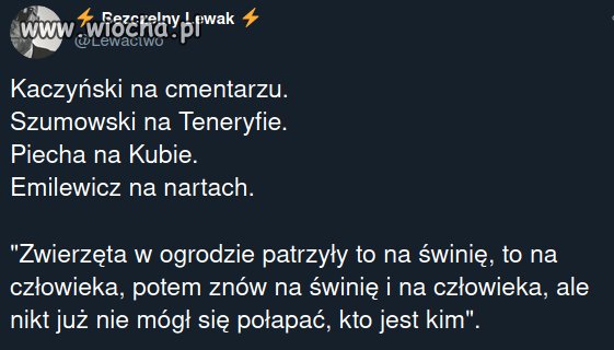 Orwell inspiruje