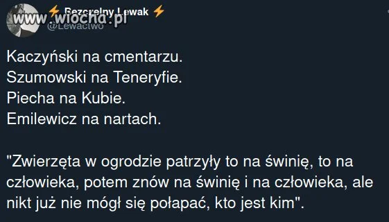 Orwell inspiruje