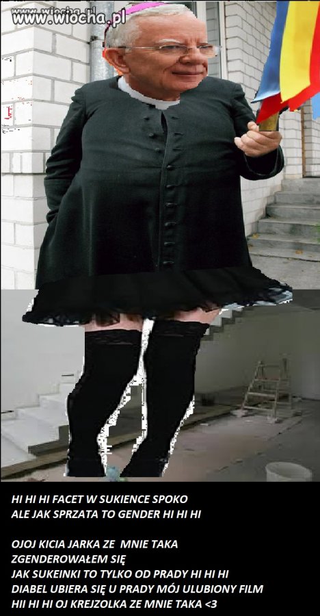 Gender jak facet sprząta