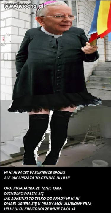 Gender jak facet sprząta