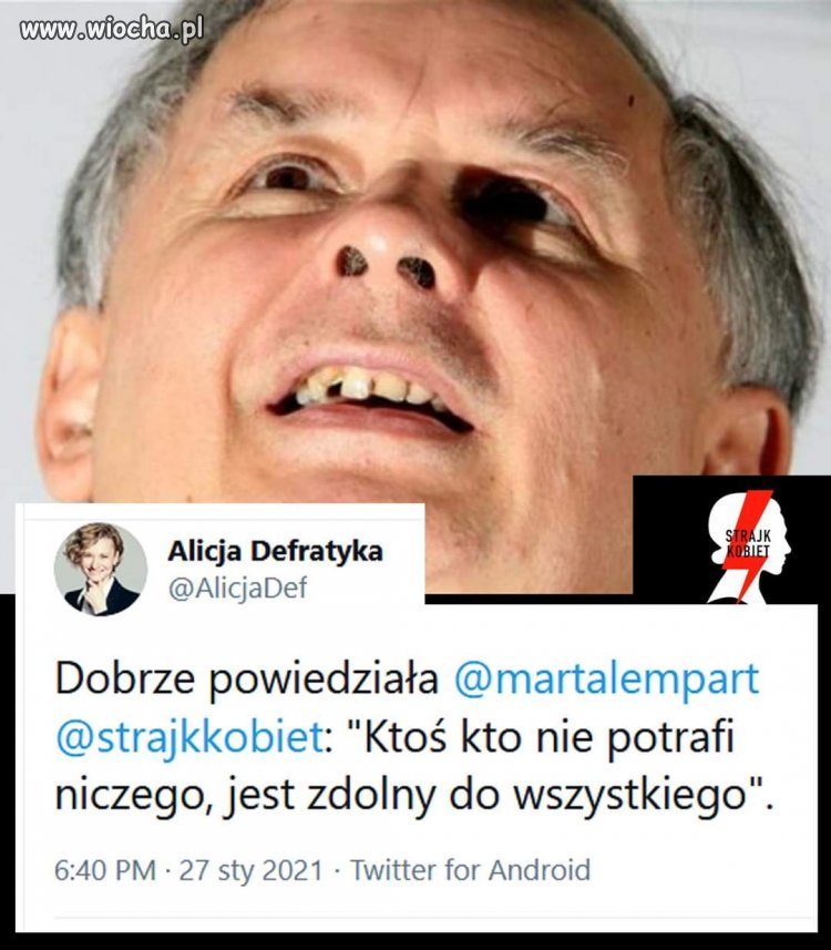 Ktoś kto niepotrafi niczego