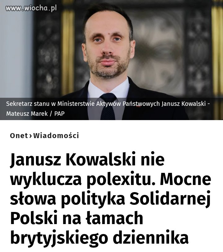 Nie żebym coś sugerował