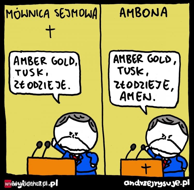 Mównica sejmowa vs ambona