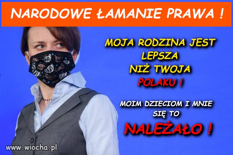 Narodowe to narodowe - brawo prezydent PiS, nominowałeś osobę która ma w D..IE PRAWO