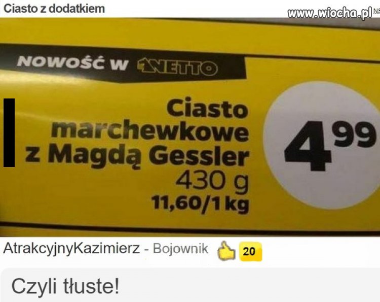 Ciasto z dodatkiem