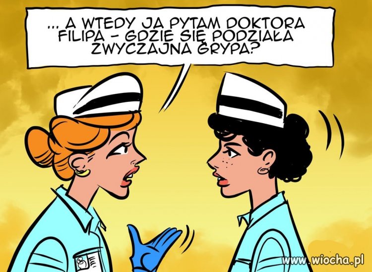 Gdzie jest grypa.