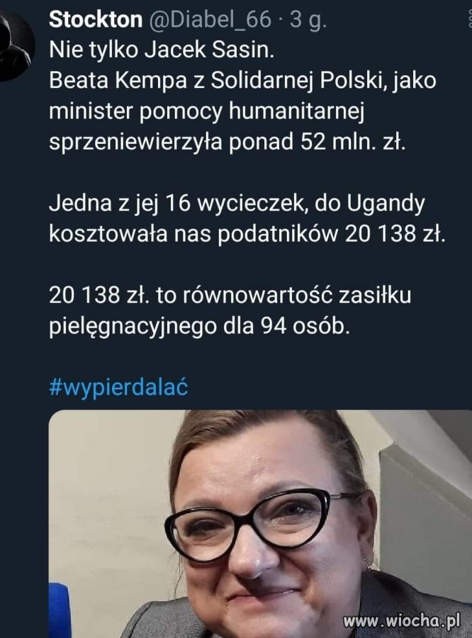 Oni tam wszyscy po jednych pieniądzach ...