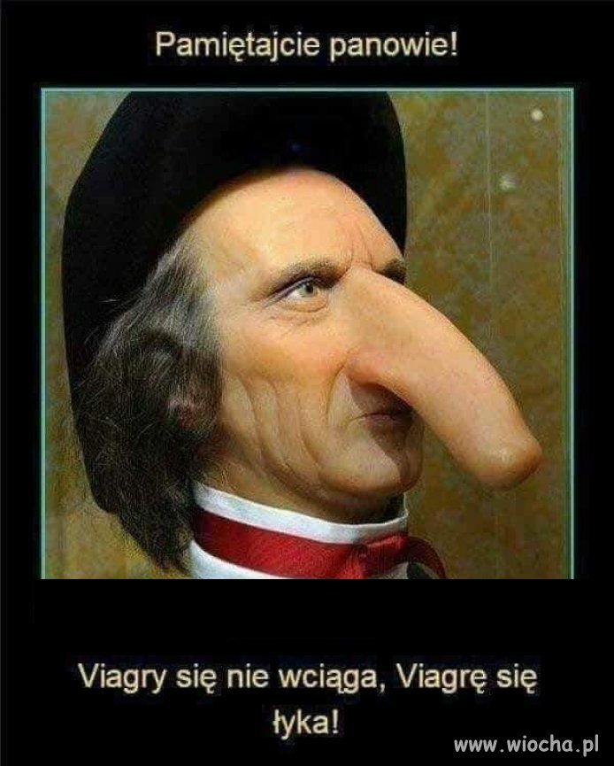Pinokio nie wiedział???