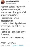 Znów wina Tuska