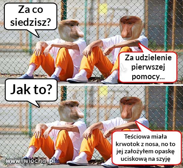 Za udzielenie pierwszej pomocy 