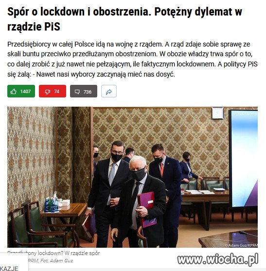 Nowe obostrzenia. Lockdown czy nie?