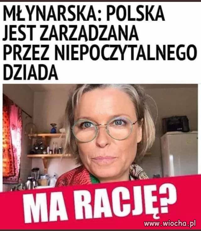 Kto się zgadza z tą Panią ?