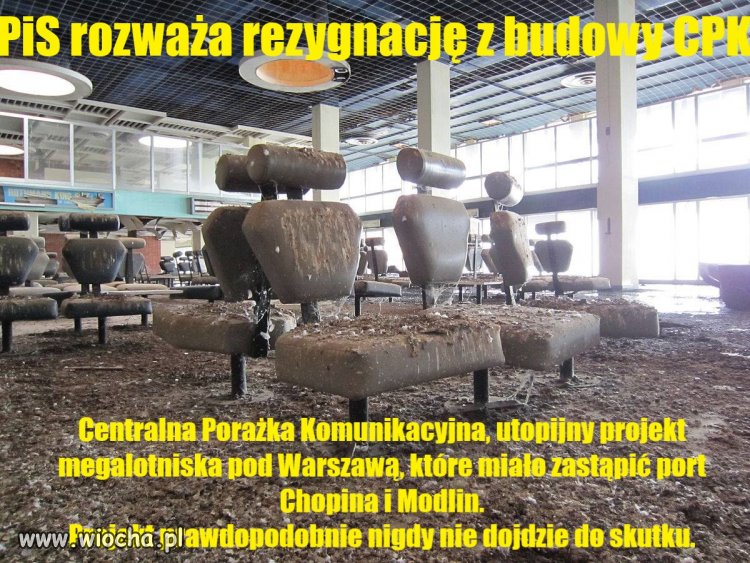 PiS rozważa rezygnację z budowy CPK? Horała się wścieknie!