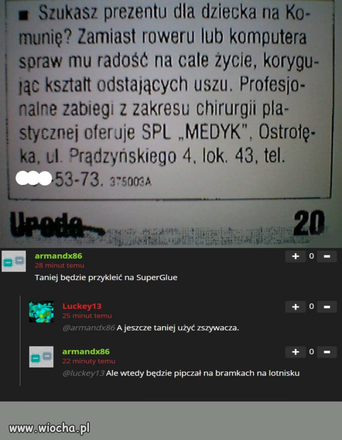 Prezent na komunię