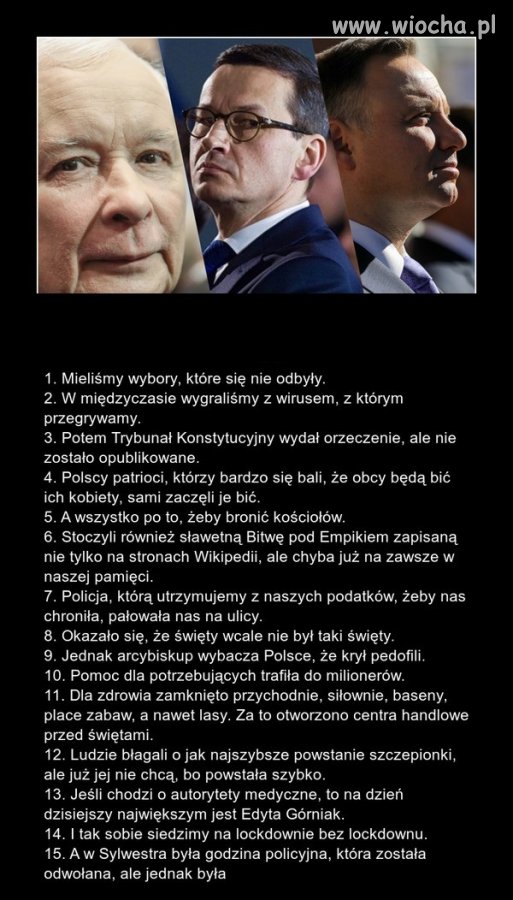 Podsumowując rok 2020