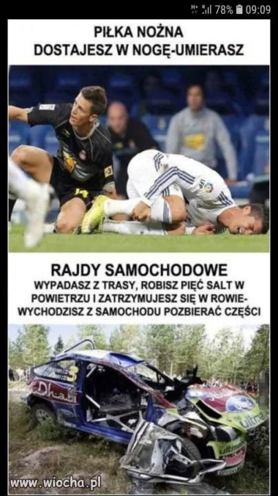 Tyle w temacie piłki nożnej