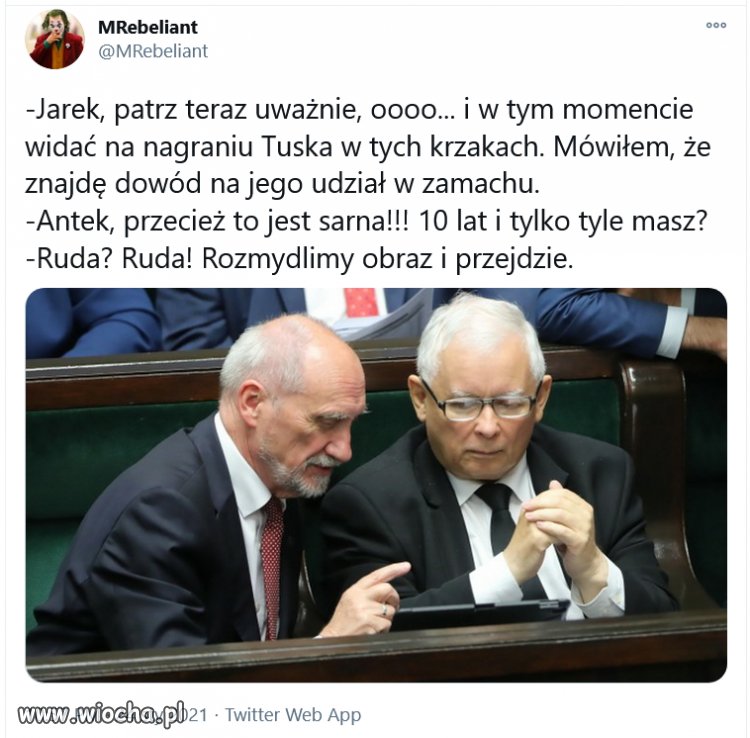 Antoni i dopalacze. 