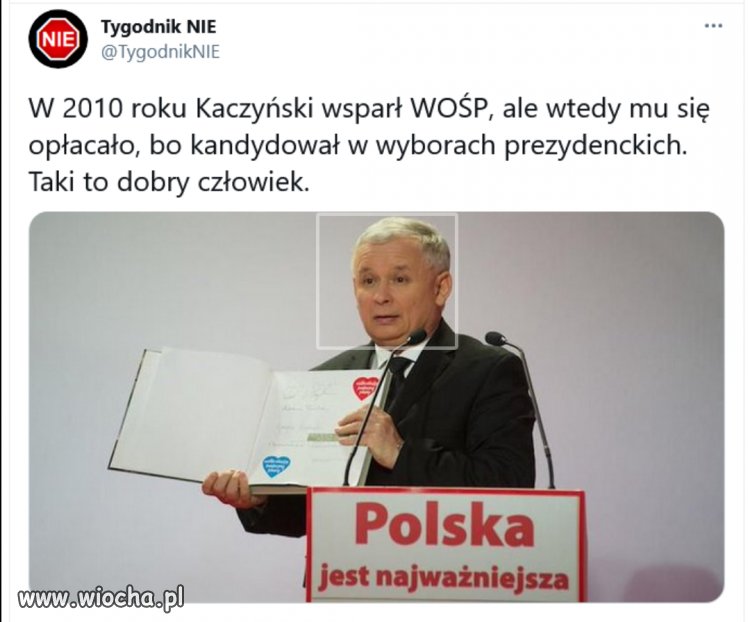 Co za hipokryzja...