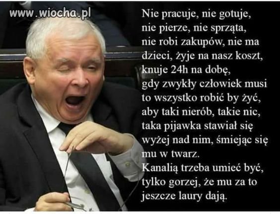 Kanalią też trzeba umieć...