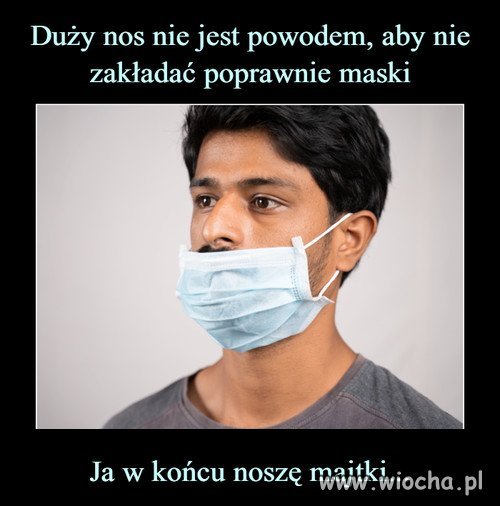 Duży nos to nie wymówka 
