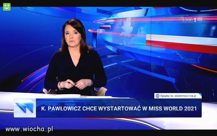 Paski wiadomości w TVP