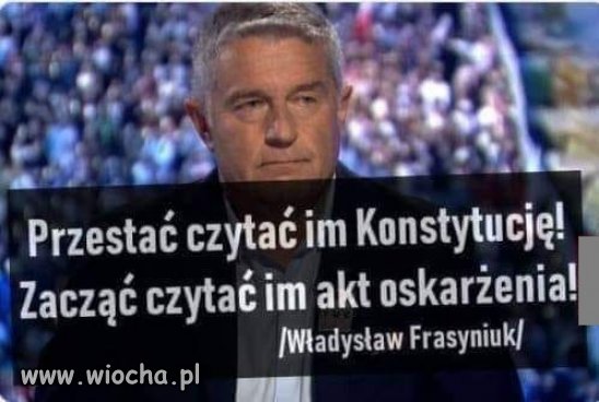 To najlepsza propozycja jaką dziś słyszałem ...