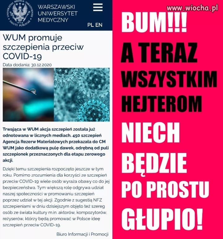 Patrz Grzbiecie, Dworczyk, Jaki, Dera i inne 