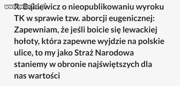 Zgrywa twardziela