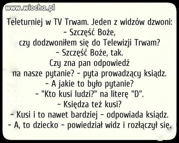 Kto kusi na literę D