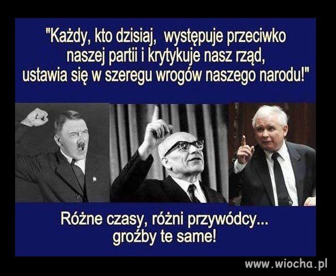 Ta sama retoryka 