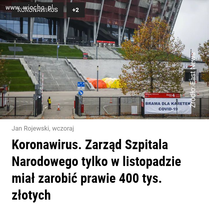 Następni którzy na pandemi się dorobią