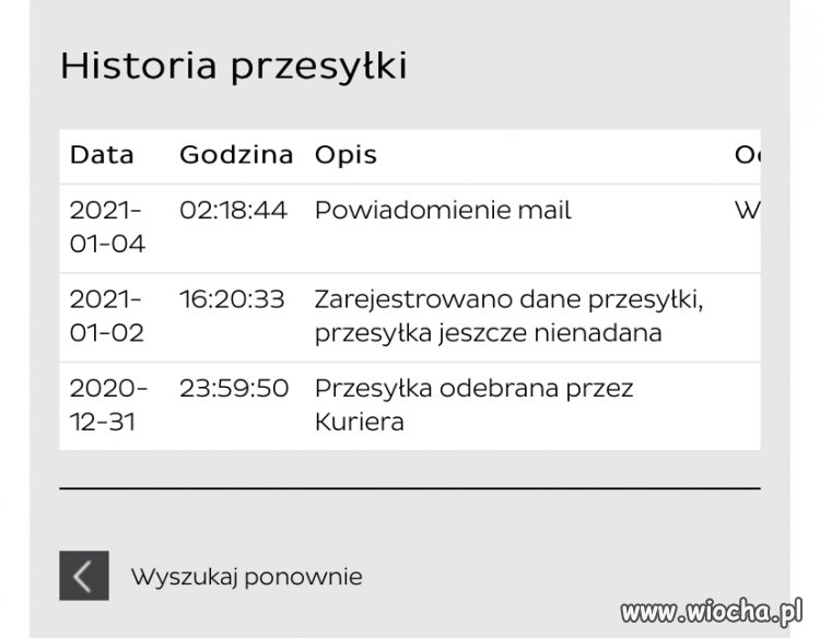 Moją paczkę odebrał „miszcz”
