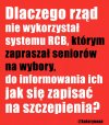 Podczas wyborów seniorzy byli im bardzo potrzebni