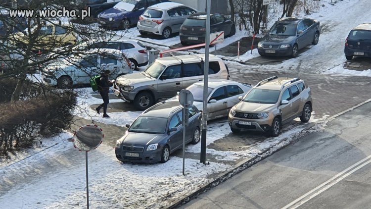 Nie trzeba mieć BMW aby tak parkować 