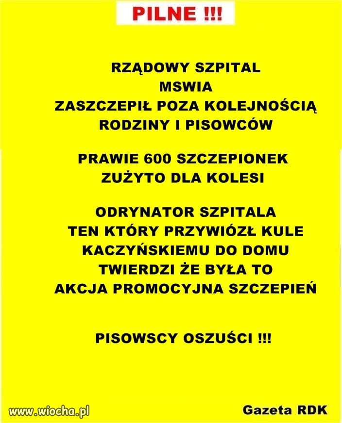 No i gdzie teraz są te ujadające pissowskie ps... 